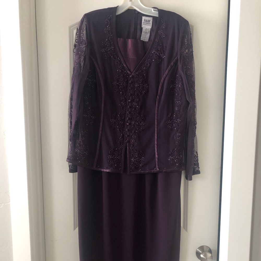 Floor length Mother of the Bride Dress
